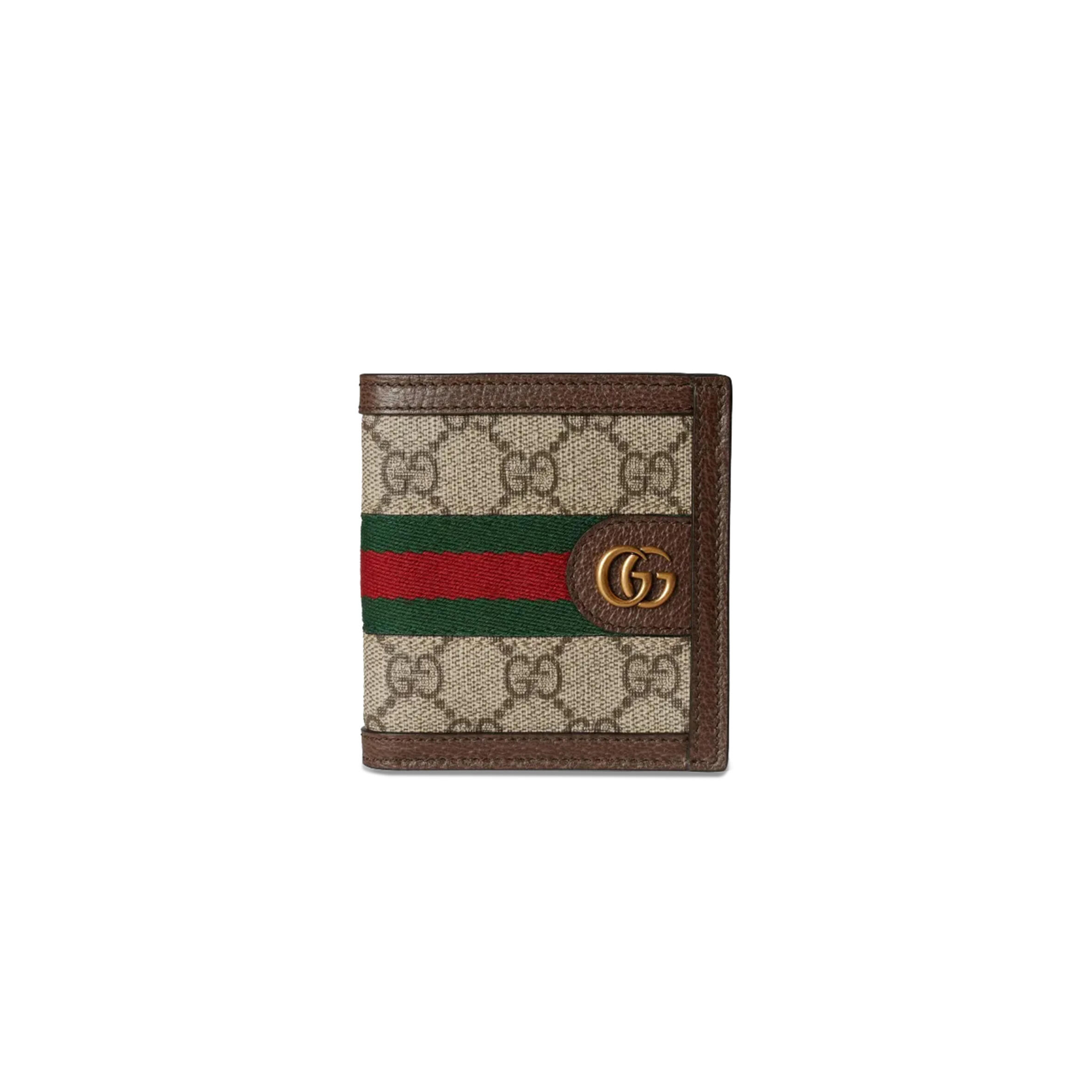 GUCCI OPHIDIA BI-FOLD WALLET 732016 (10*10cm)
